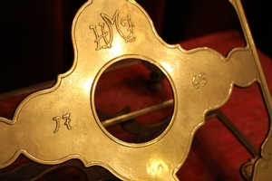 Missal Stand en Brass / Bronze, Dutch 18 th century