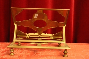 Missal Stand en Brass / Bronze, Dutch 18 th century