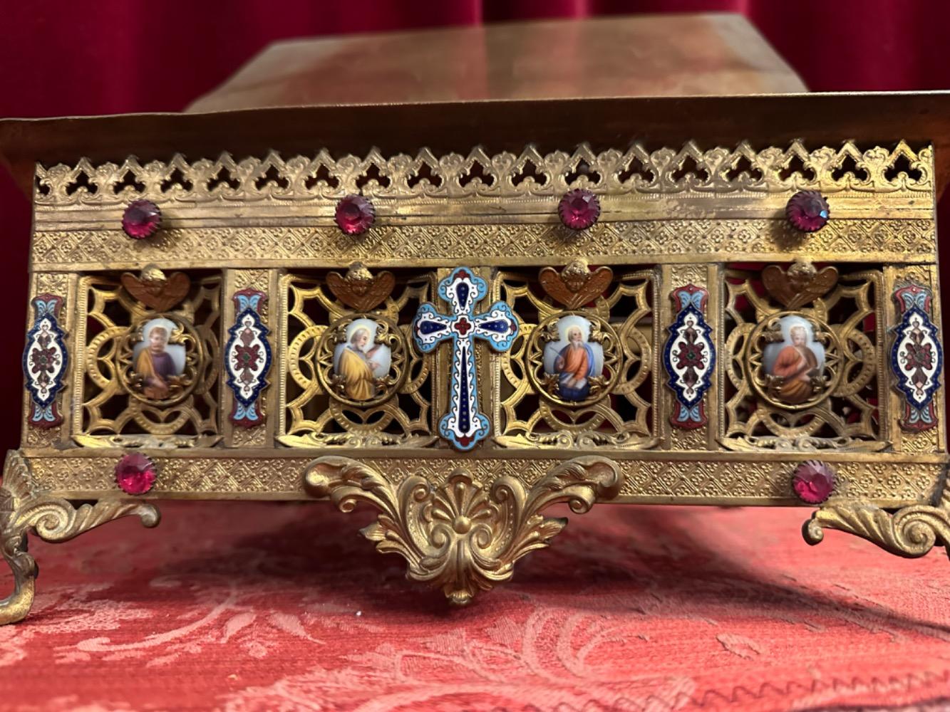 1  Missal Stand Adustable Enameled Imaginations Of The 4 Evangelists