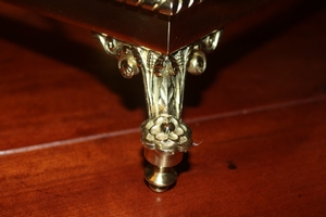 Missal Stand Height Variable en Brass / Bronze, belgium 19th century