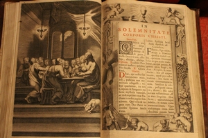 Missale Romanum. en Leather / Paper, Southern Germany 17 th century (1647)