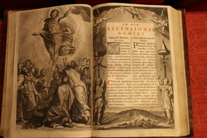 Missale Romanum. en Leather / Paper, Southern Germany 17 th century (1647)