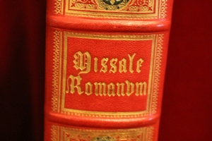 Missale Romanum. Belgium 20th century (1934)