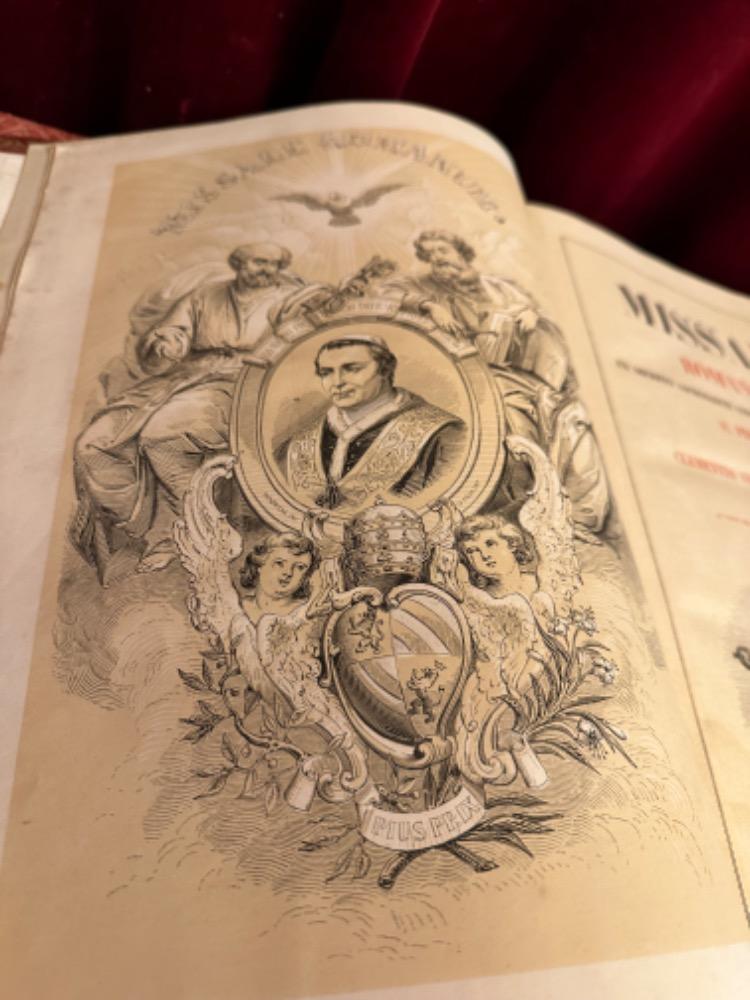 1  Missale Romanum Anno 1858