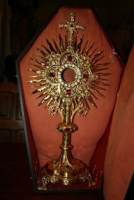 Monstrance BRASS , France 19th century