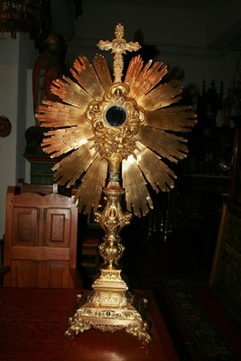 Monstrance silver, France 19th century