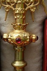 Monstrance BRASS , France 19th century