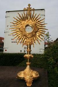 Monstrance BRASS , France 19th century