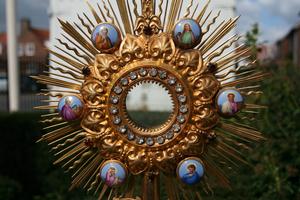 Monstrance en BRASS , France 19th century