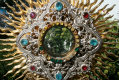 Monstrance en BRASS , France 19th century