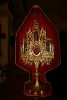 Monstrance en BRASS, France 19th century