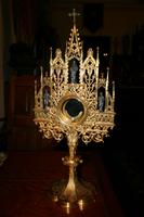 Monstrance en BRASS, France 19th century