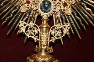 Monstrance en BRASS , France 19th century