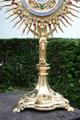 Monstrance en BRASS / ENAMEL, France 19th century