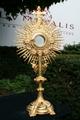 Monstrance en BRASS / ENAMEL, France 19th century