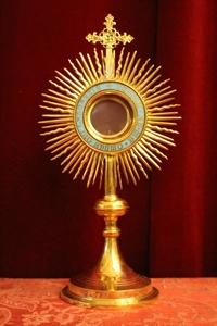 Monstrance en Brass / Bronze / Gilt, France 19th century