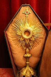 Monstrance en Brass / Gilt, France 19th century