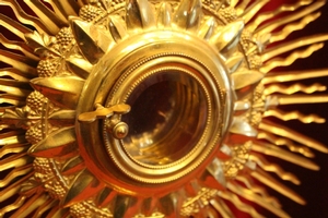 Monstrance en Bras / Gilt , France 19th century