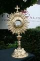 Monstrance en BRASS, France 19th century