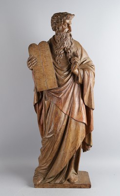 Moses Statue  en Wood, 19 th century