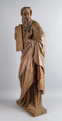 Moses Statue  en Wood, 19 th century