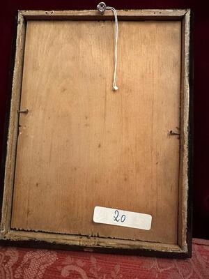 Multi Reliquary  en Wood / Fabrics / Glass, Italy  18 th century ( Anno 1765 )