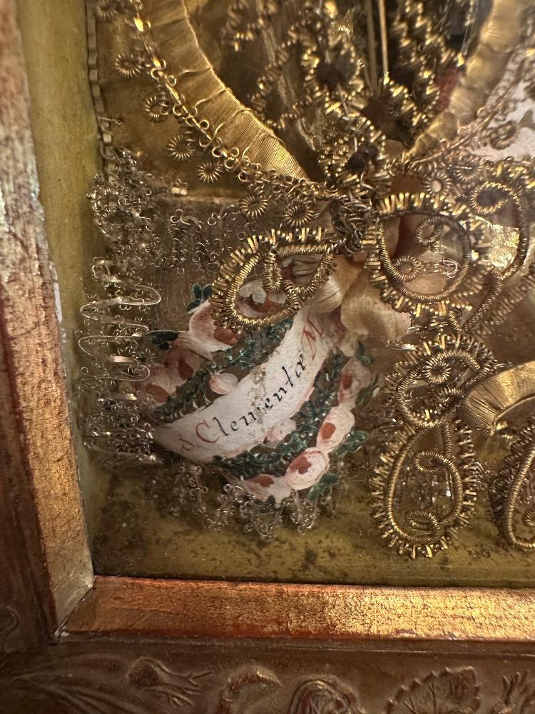 1  Multi Reliquary Devoted To St. Joannes Nepomucenos. Relics : St. Sixtus / Clemens. St. Falida / St. Honorata
