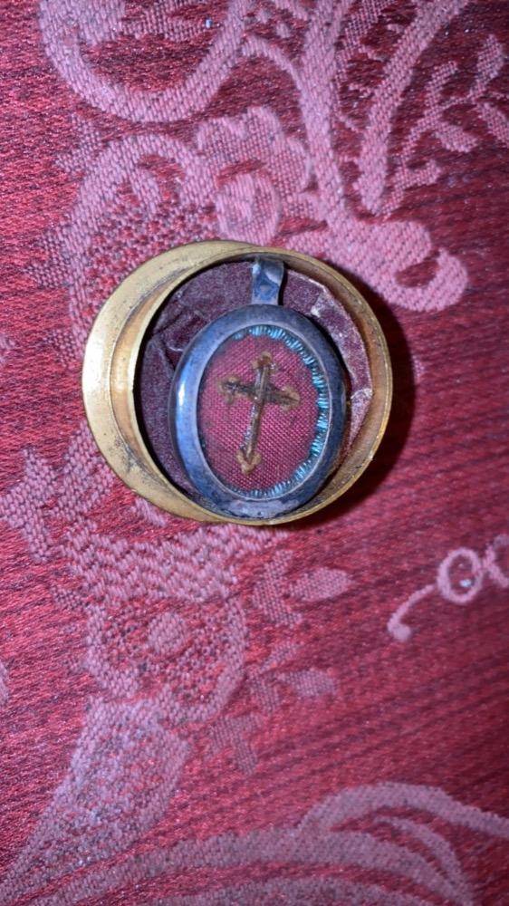 1 Napoleon III Reliquary - Relic True Cross With Original Document