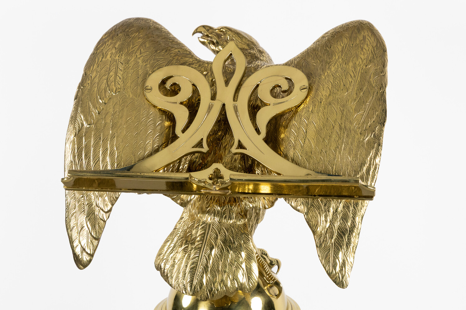 1 Neo Classicistic Eagle Lectern Inscription : 'To The Glory Of God. Presented By The Members Of St. Mary'S Men'S And Woman'S Bible Classes, Easter 1905.'