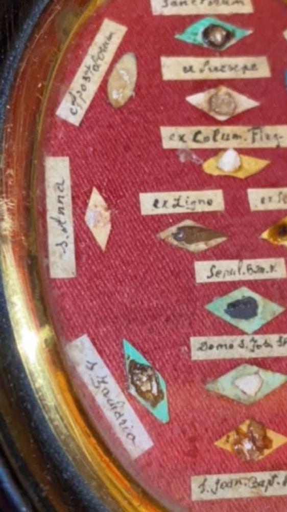 1 Neo Classicistic Important Multi  - Reliquary Relic Of The True Cross & More