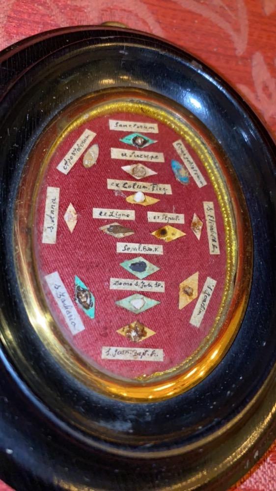 1 Neo Classicistic Important Multi  - Reliquary Relic Of The True Cross & More