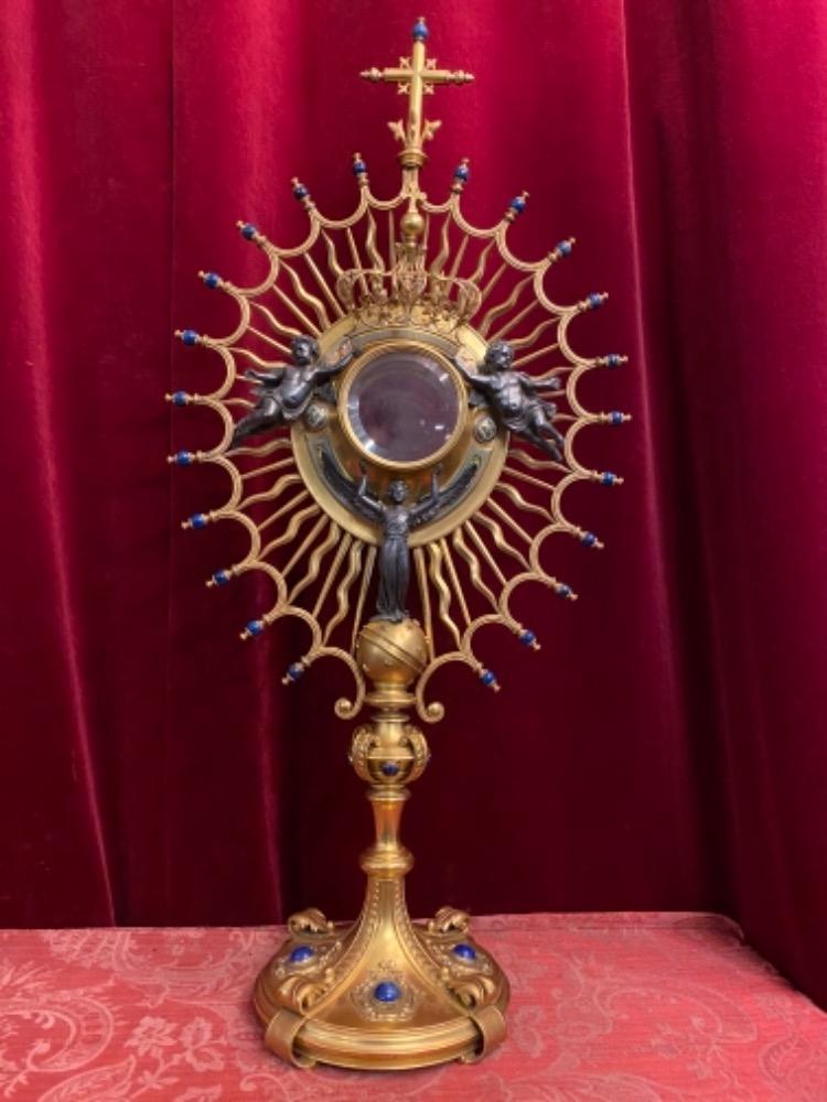 1 NEO-CLASSICISTIC Monstrance In Special Design