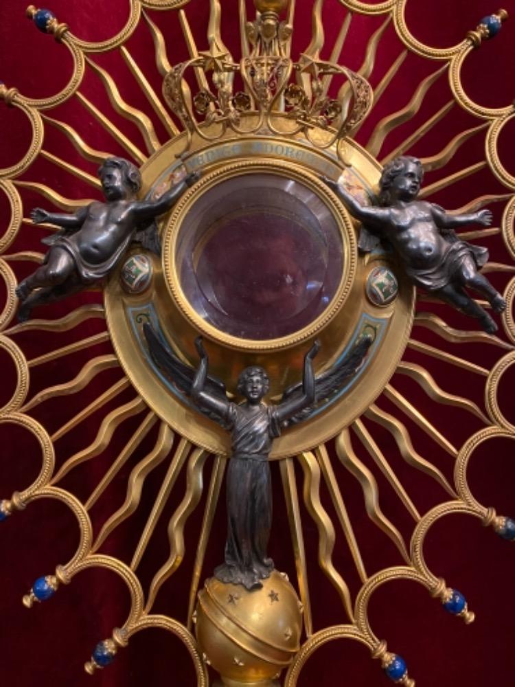 1 NEO-CLASSICISTIC Monstrance In Special Design