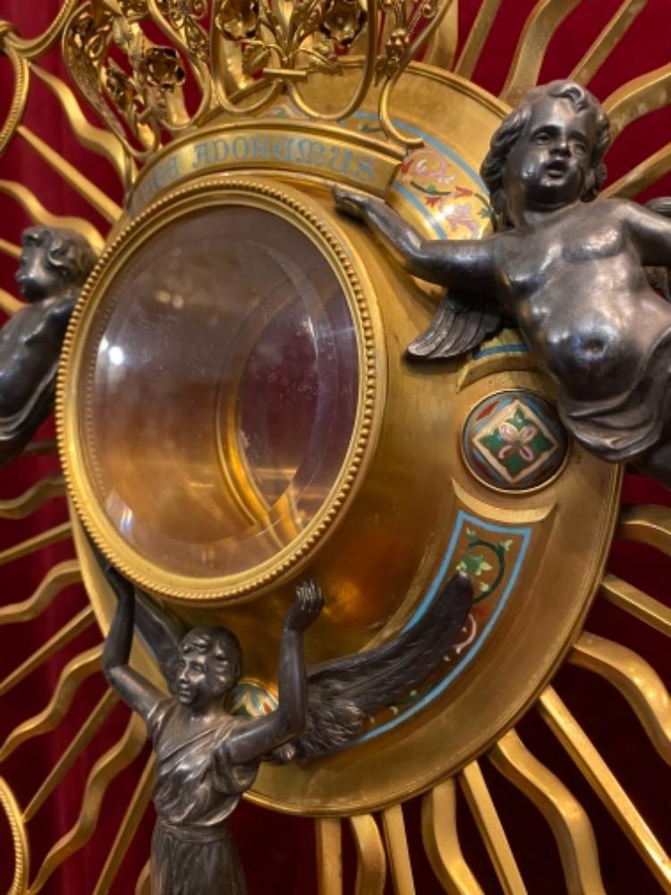 1 NEO-CLASSICISTIC Monstrance In Special Design