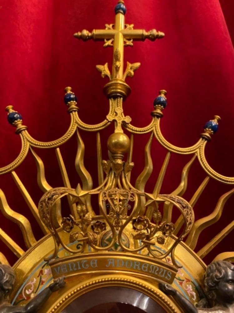 1 NEO-CLASSICISTIC Monstrance In Special Design