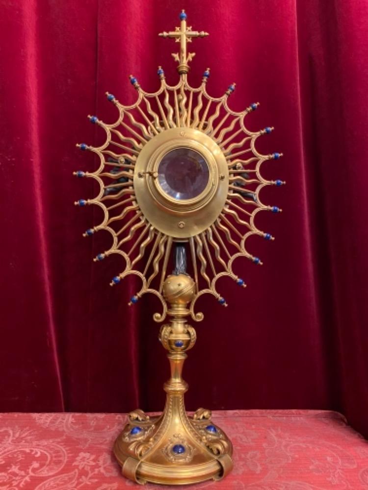 1 NEO-CLASSICISTIC Monstrance In Special Design