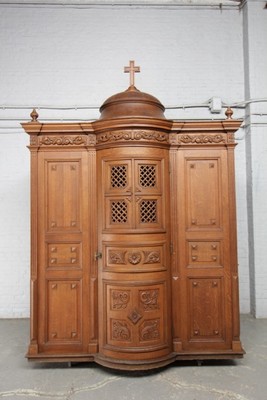 Confessional  style NEO-CLASSICISTIC-STYLE en Oak wood, France 20th century ( anno 1930 )