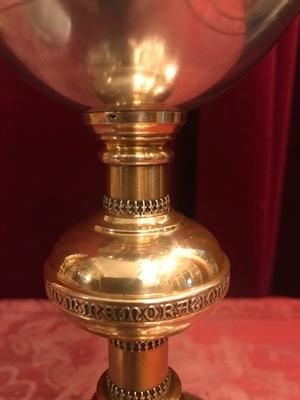 Chalice With Original Paten  All Silver style neo classisistical en full silver / Polished / Varnished, Belgium 19th century / 1900