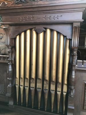 Organ en wood, 19th century