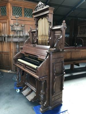 Organ en wood, 19th century