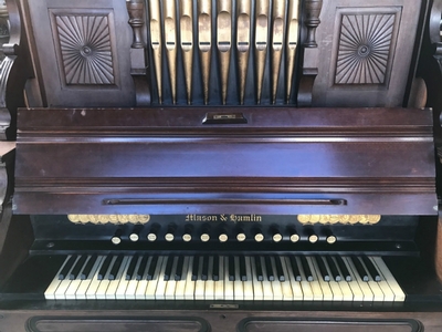 Organ en wood, 19th century
