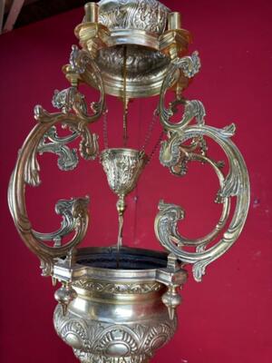 Orthodox Lamp en Brass, 19 th century