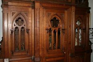 Packing Confessional For U.S.A. 2016. en wood oak, France 19th century