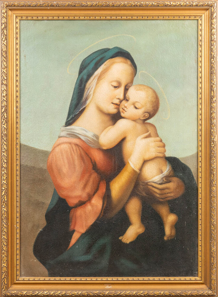 1  Painting After : Rafael, 'Tempi Madonna'