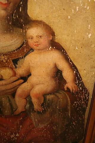 1  Painting Madonna With Child