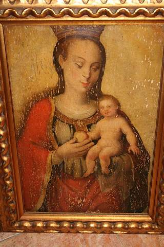 1  Painting Madonna With Child