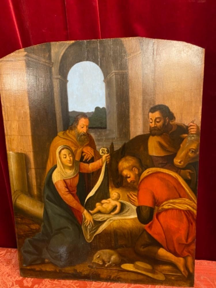 1  Painting Nativity Scene