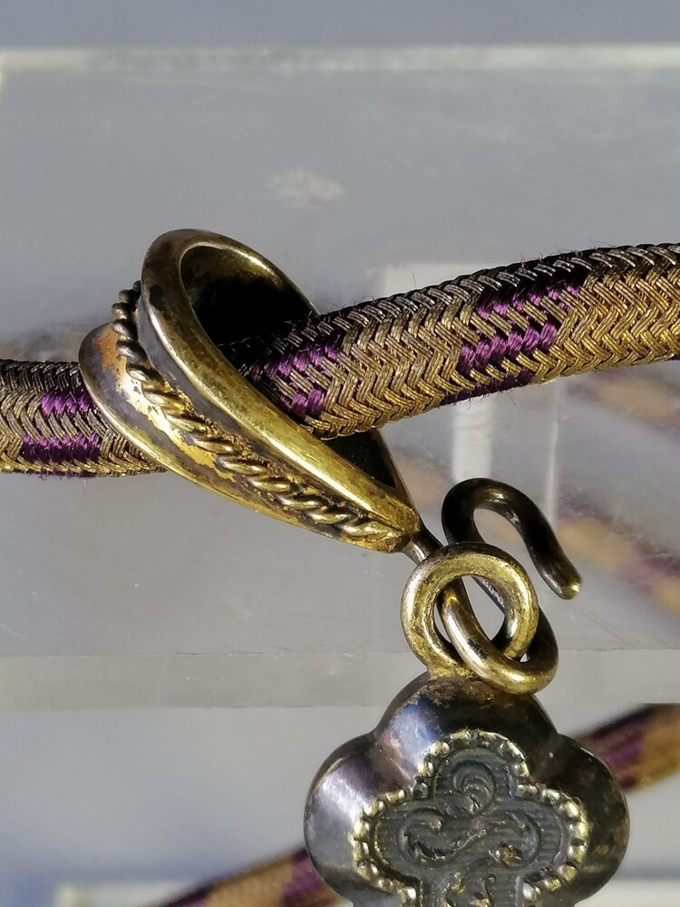 1  Pectoral Archbishop'S Crozier With Ex Ossibus Relic