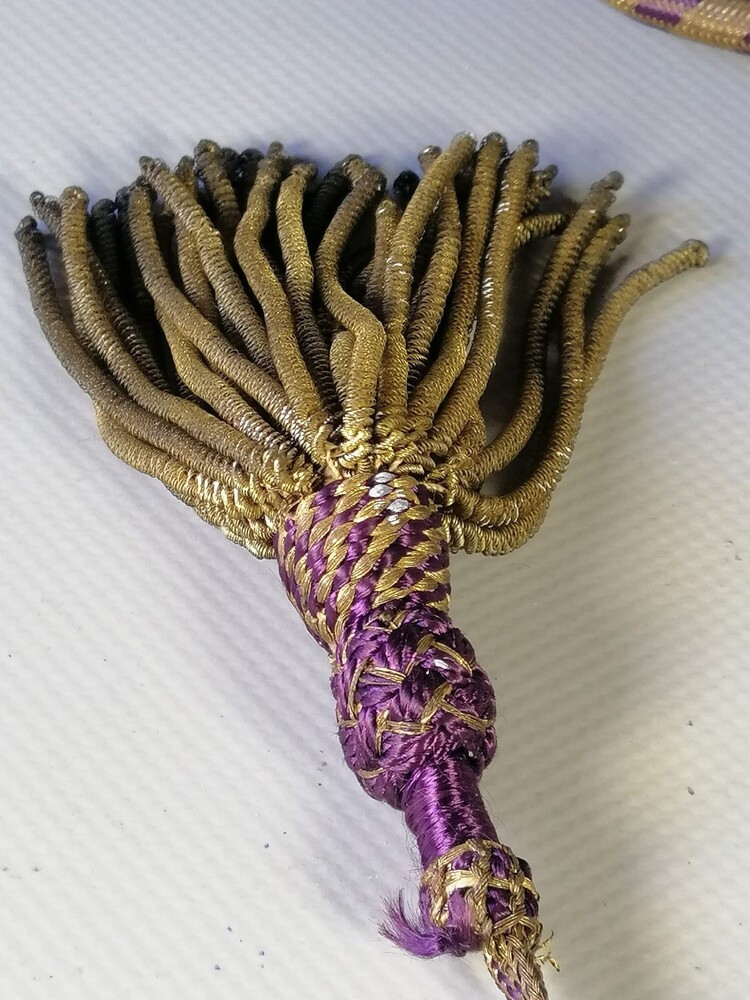 1  Pectoral Archbishop'S Crozier With Ex Ossibus Relic