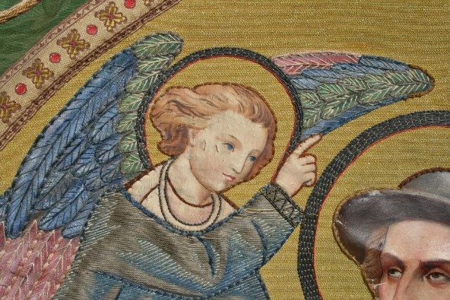 1  Procession – Banner , Hand-Embroided / Hand-Painted